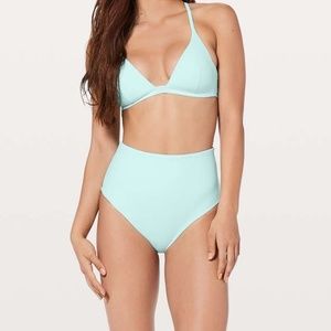 Lululemon Deep Sea High Waist Bikini Bottom